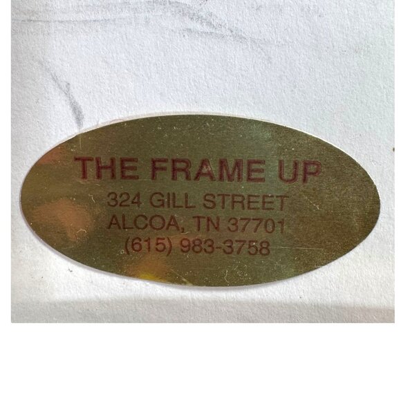 Nautical Signal Flags Embroidery Wall Art In Gold Frame Cross Stitch Beach House - Picture 7 of 9